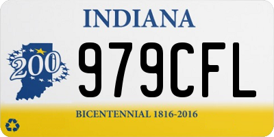 IN license plate 979CFL