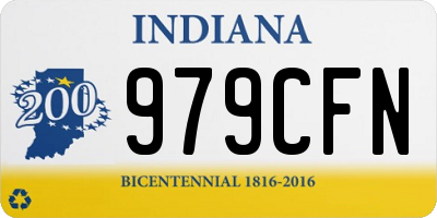 IN license plate 979CFN