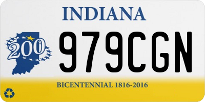 IN license plate 979CGN