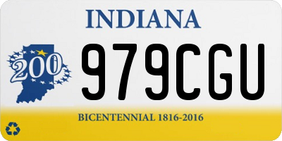 IN license plate 979CGU