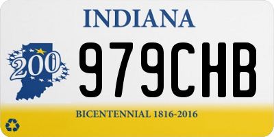 IN license plate 979CHB