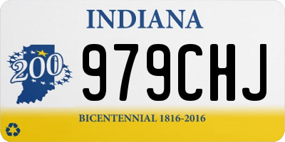 IN license plate 979CHJ