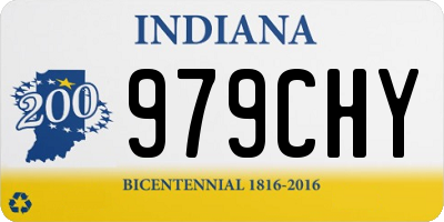 IN license plate 979CHY
