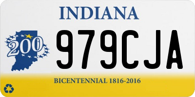 IN license plate 979CJA