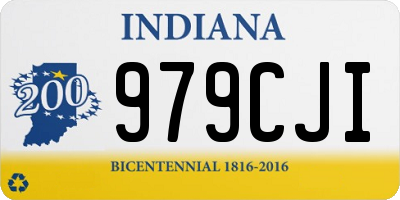 IN license plate 979CJI