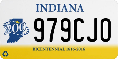 IN license plate 979CJO
