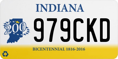 IN license plate 979CKD