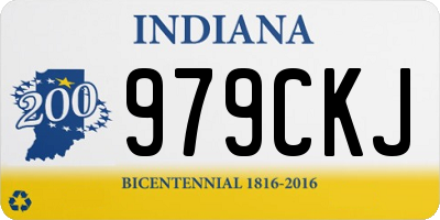 IN license plate 979CKJ