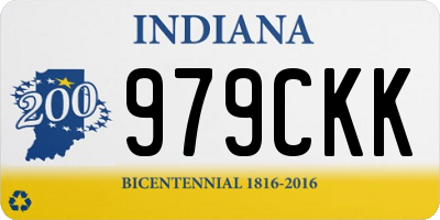 IN license plate 979CKK