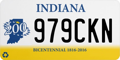 IN license plate 979CKN