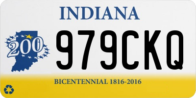 IN license plate 979CKQ