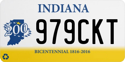 IN license plate 979CKT