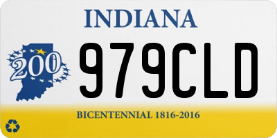 IN license plate 979CLD