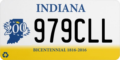 IN license plate 979CLL