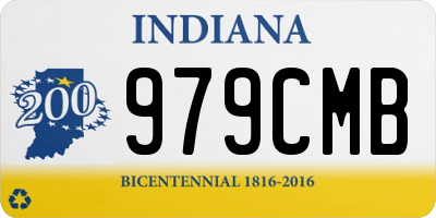 IN license plate 979CMB