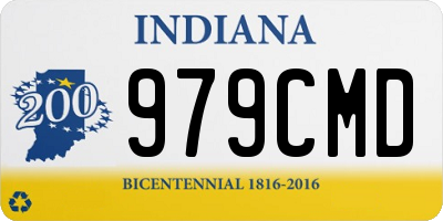 IN license plate 979CMD