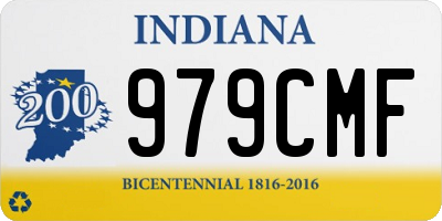 IN license plate 979CMF