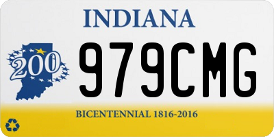 IN license plate 979CMG