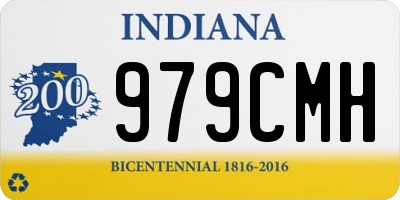 IN license plate 979CMH