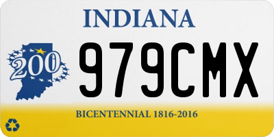 IN license plate 979CMX