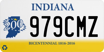 IN license plate 979CMZ