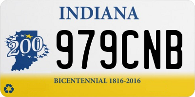 IN license plate 979CNB