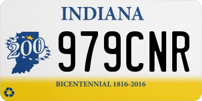 IN license plate 979CNR