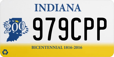 IN license plate 979CPP