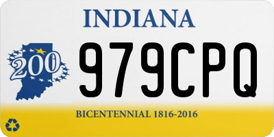 IN license plate 979CPQ