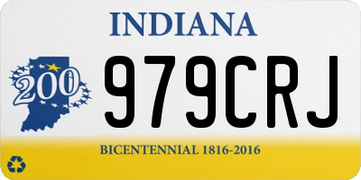 IN license plate 979CRJ