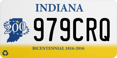 IN license plate 979CRQ