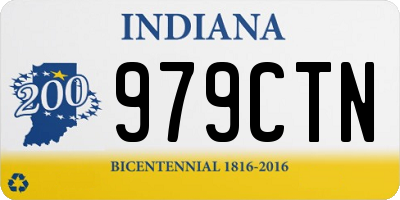 IN license plate 979CTN