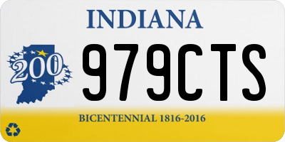 IN license plate 979CTS