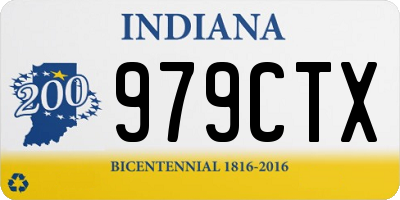 IN license plate 979CTX