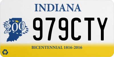 IN license plate 979CTY