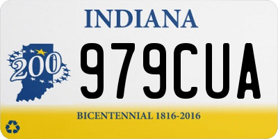 IN license plate 979CUA
