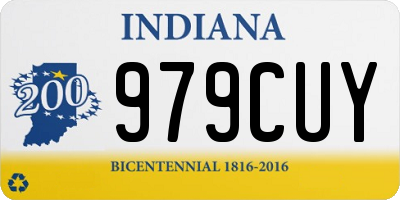 IN license plate 979CUY