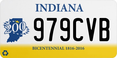 IN license plate 979CVB