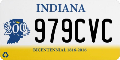 IN license plate 979CVC