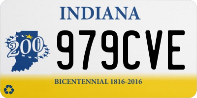 IN license plate 979CVE