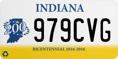 IN license plate 979CVG