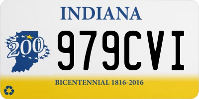 IN license plate 979CVI