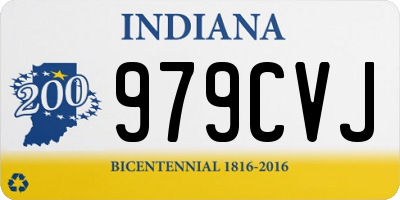 IN license plate 979CVJ