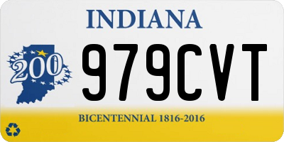 IN license plate 979CVT