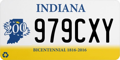 IN license plate 979CXY