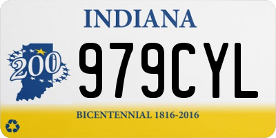 IN license plate 979CYL