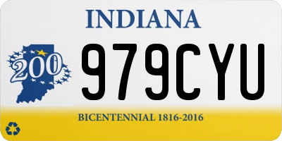 IN license plate 979CYU