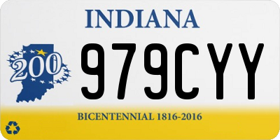 IN license plate 979CYY
