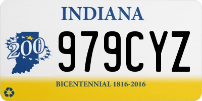 IN license plate 979CYZ