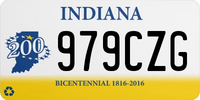 IN license plate 979CZG